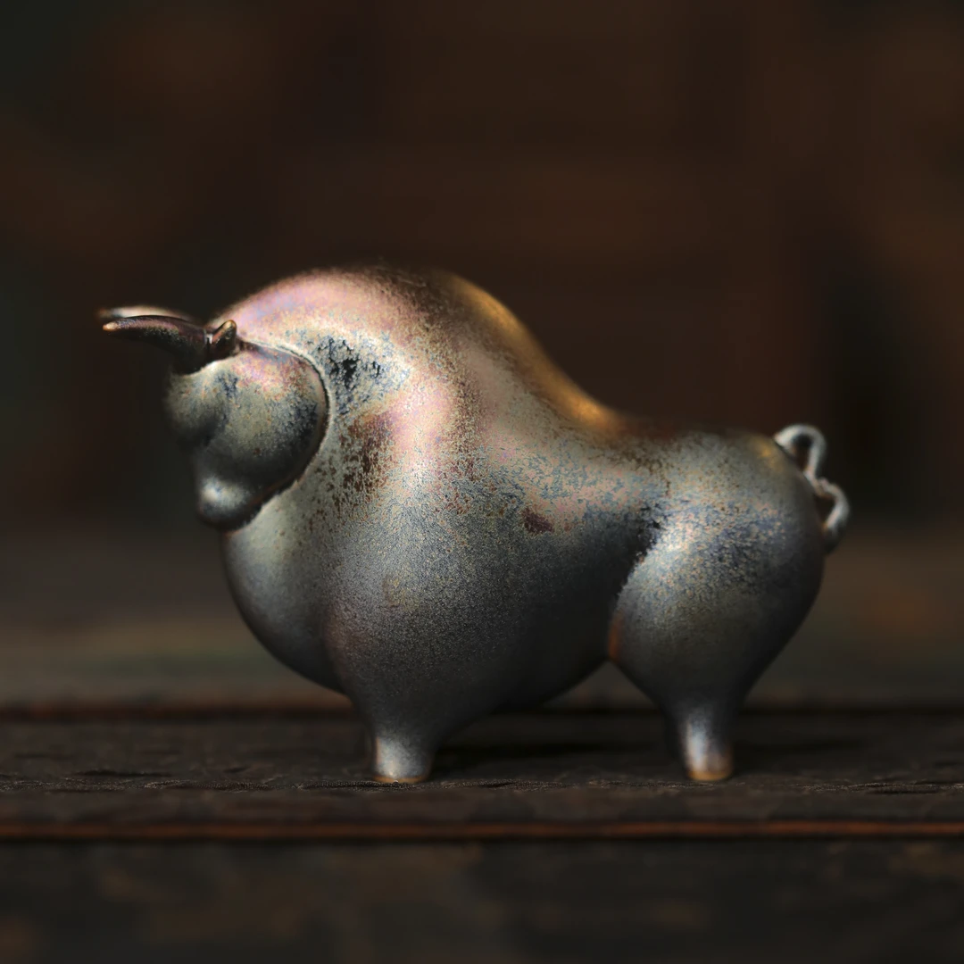 【晚晚专享】柴房窑宝牛茶宠 WF038