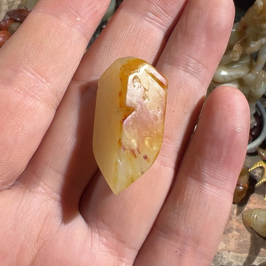 用***5颈饰未镶嵌和田玉