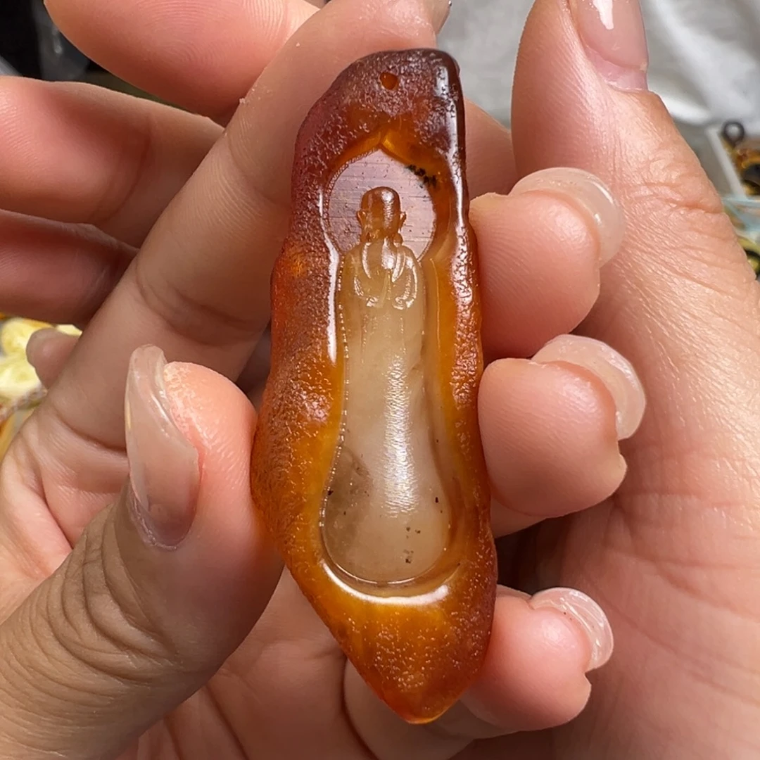 裸石蜜蜡未镶嵌微瑕