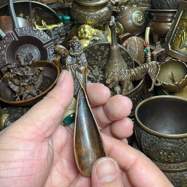 铜器摆件收收藏藏