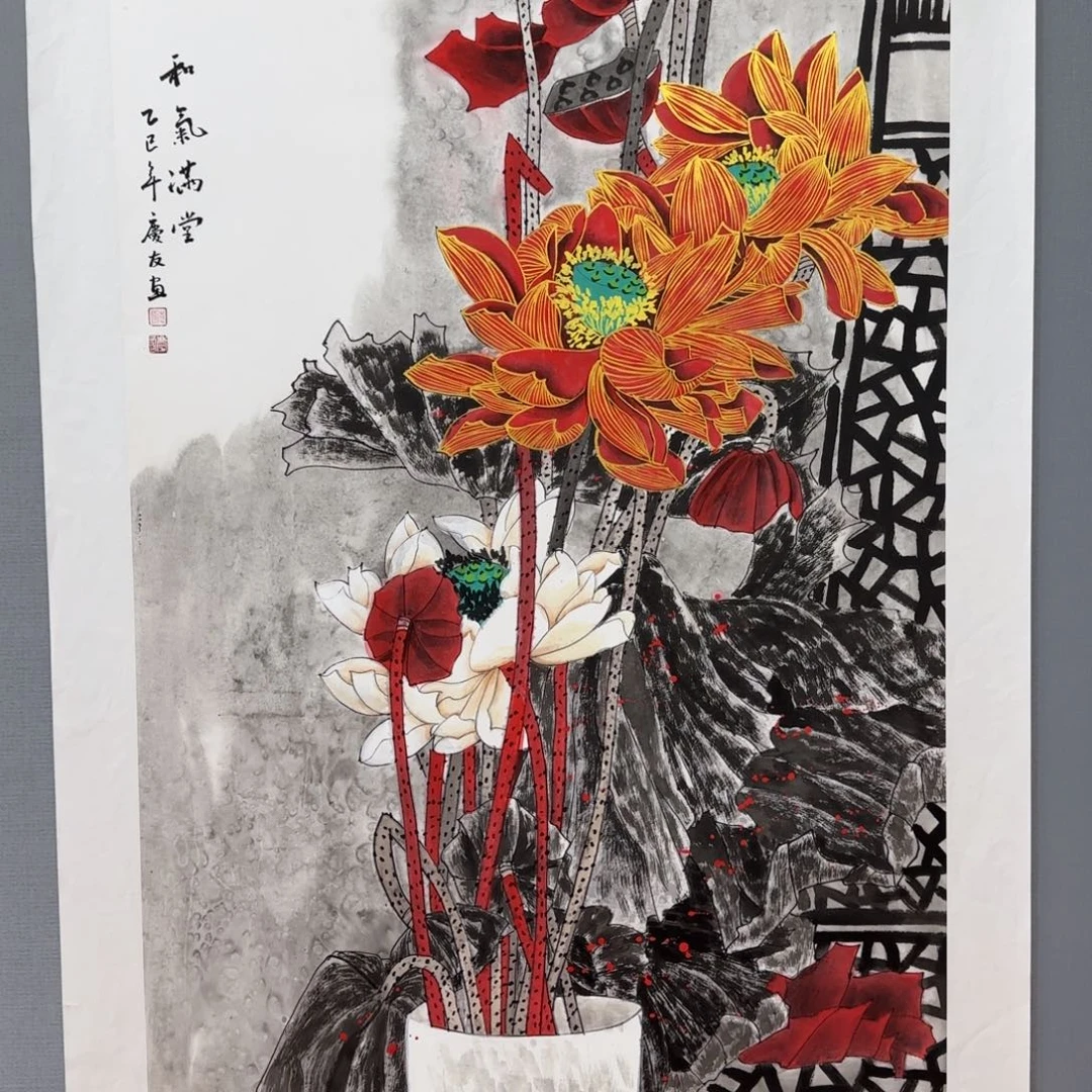 国画李庆友精品国画