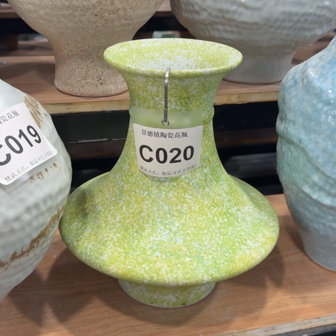 无****景德镇高温花瓶景德镇高温花瓶编码c020高30口8默认无孔