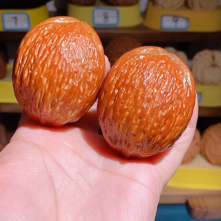 野生雷公核手把件4758