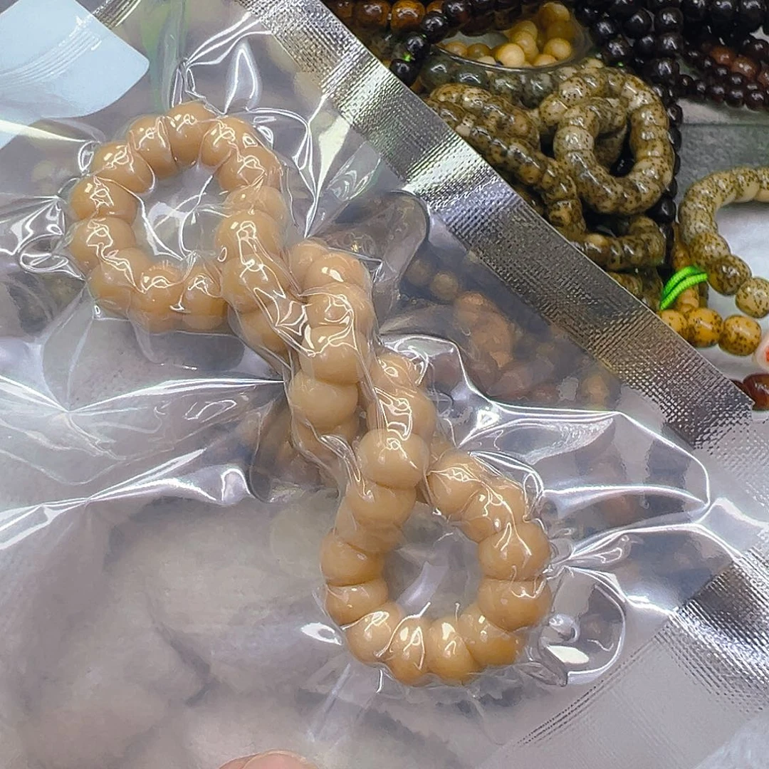 手串星月菩提70龙脊菩提大肠单圈0.8