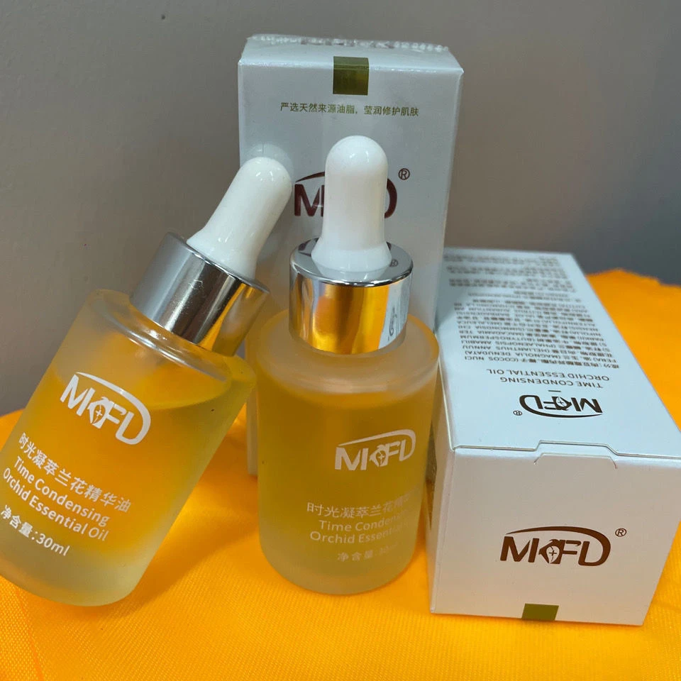 【拍一发3瓶】MKFD时光凝萃兰花精华油紧致肌肤提亮淡纹水润护肤油