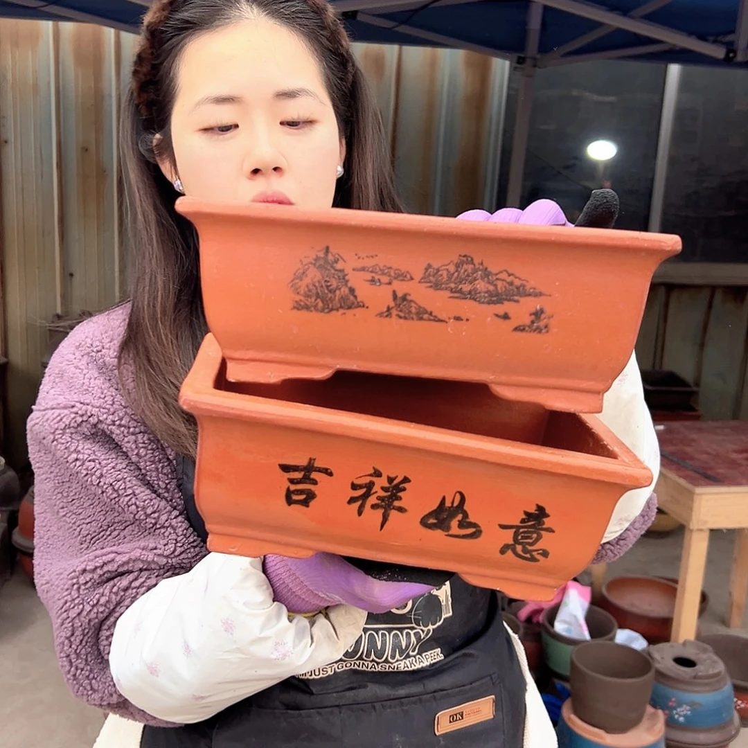 26+26红马槽花盆花盆花盆