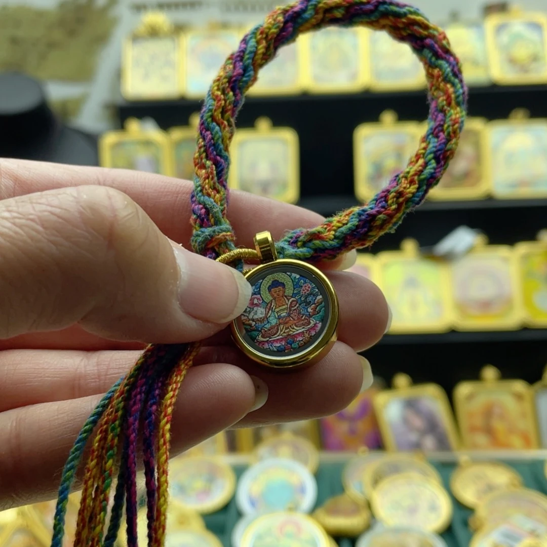 吊坠橘*唐卡的制作方法与技巧第二