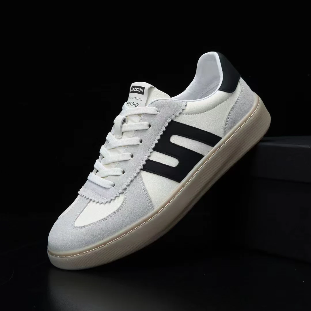 舒适牛皮德训牛津底板鞋