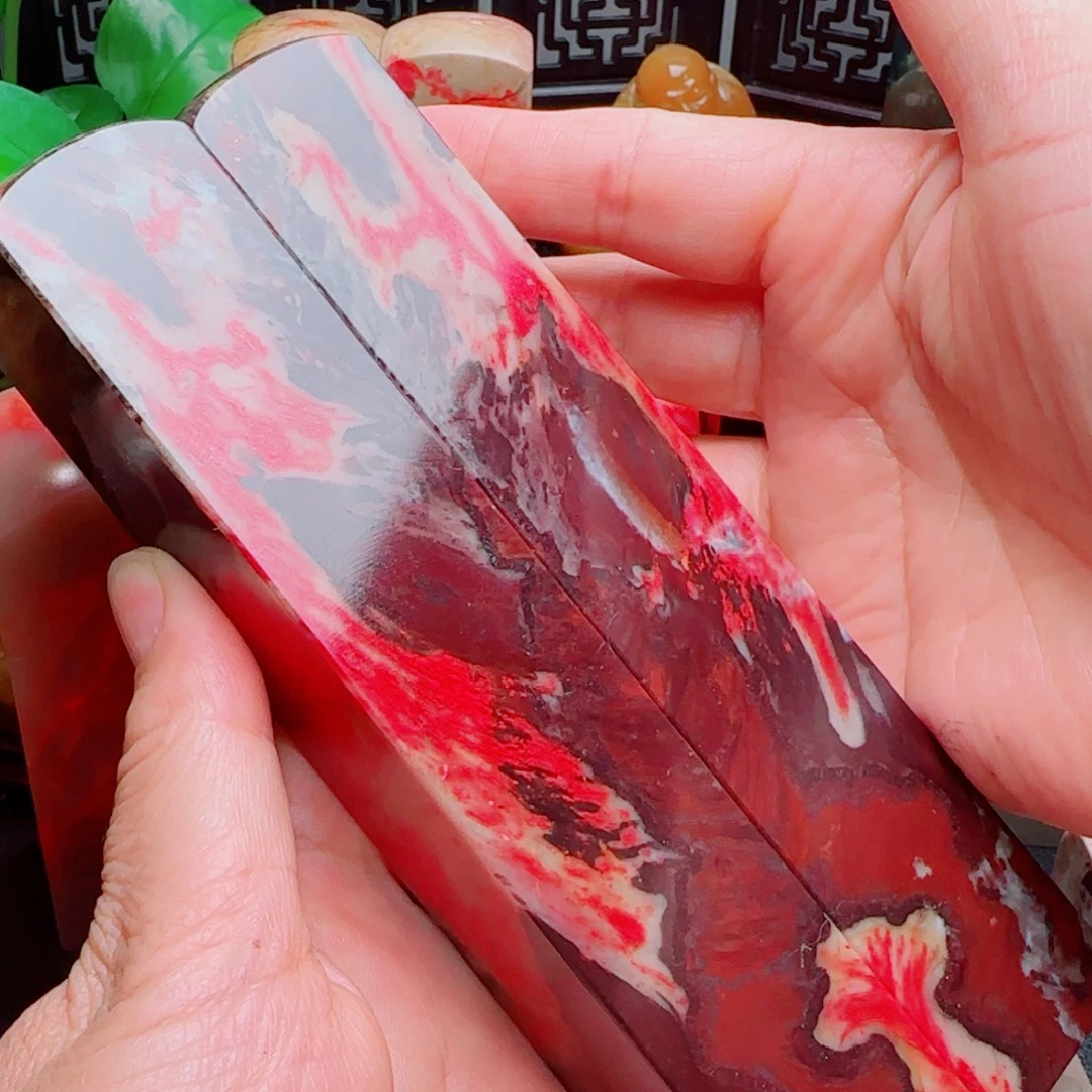 蓄***务昌化鸡血石昌化鸡血石印章