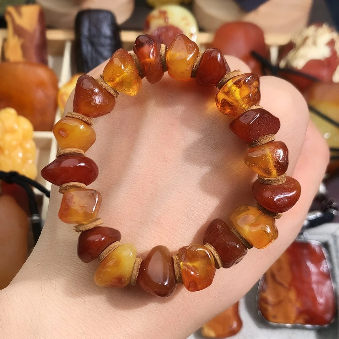 未镶嵌琥珀裸石我