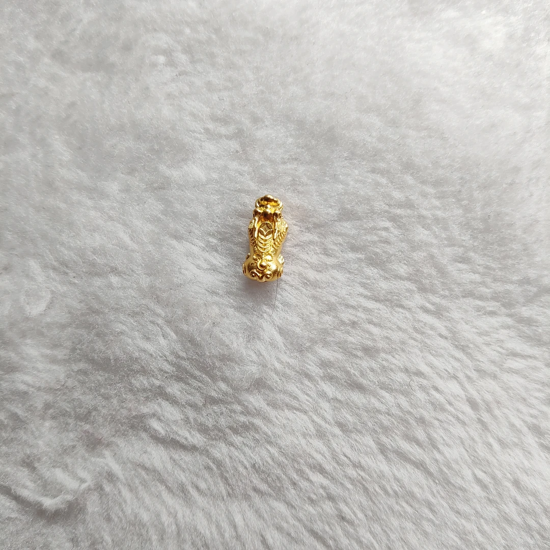 金元宝足金999貔貅珠子首饰