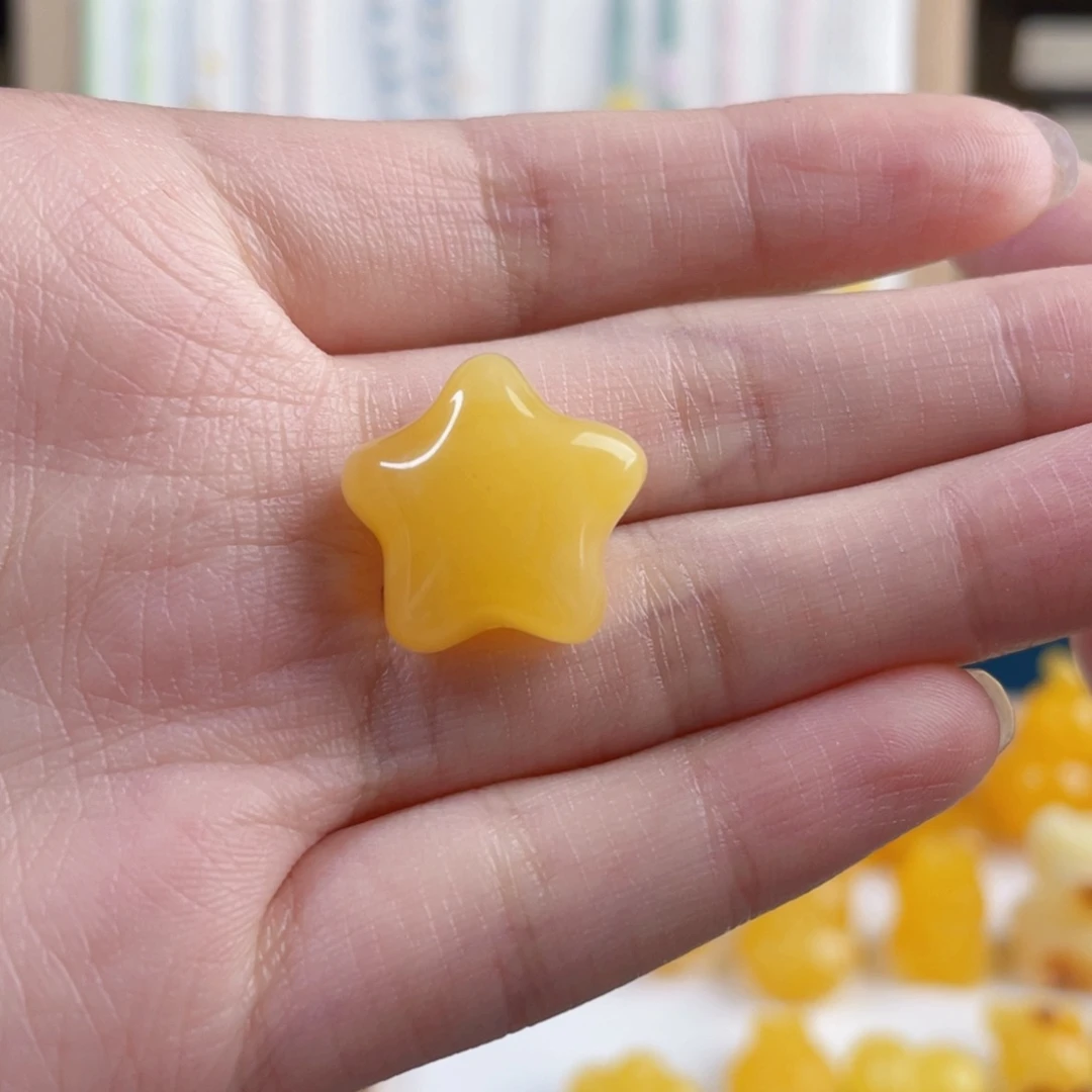 g***i蜜蜡未镶嵌裸石蜜蜡星星