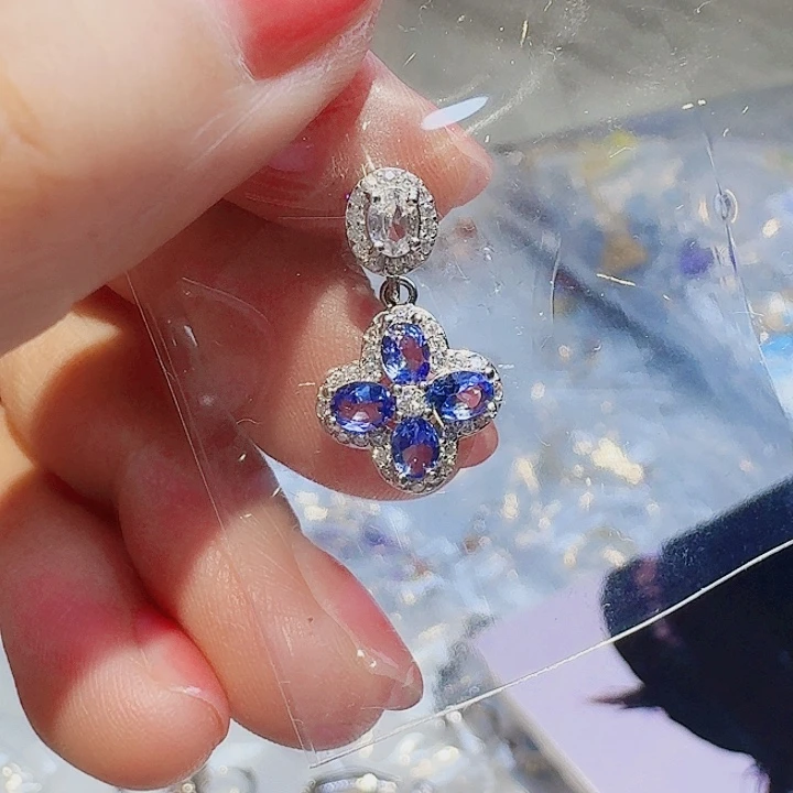 吊坠925银合成立方氧化锆