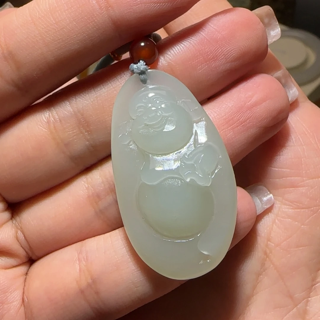 和田玉（糖玉）未镶嵌颈饰