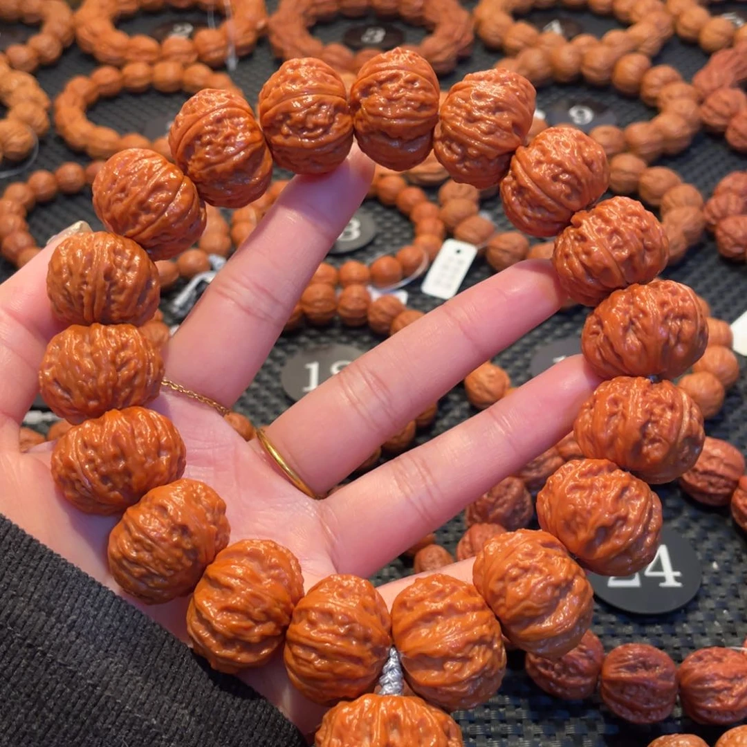 文玩核桃手串飞碟磨盘