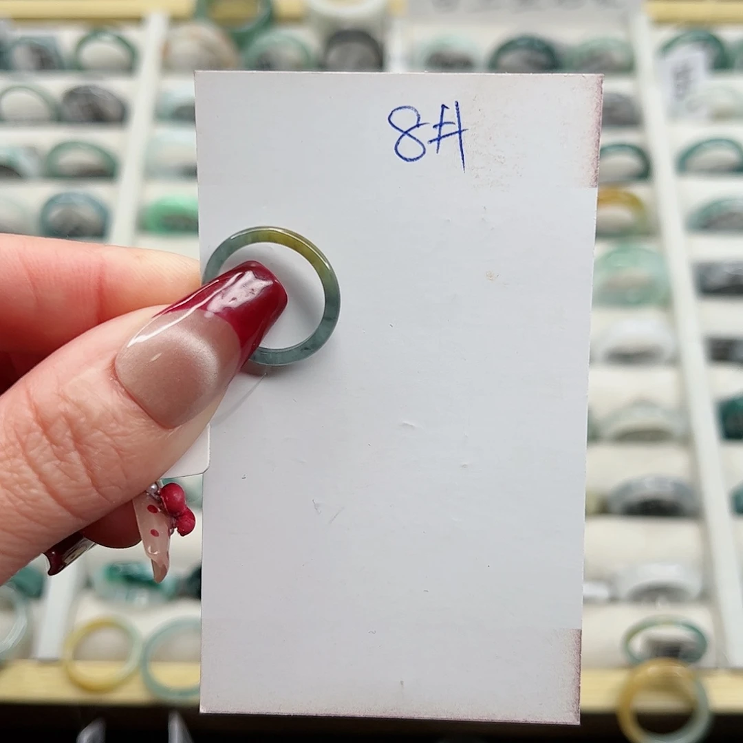 翡翠戒指未镶嵌戒指