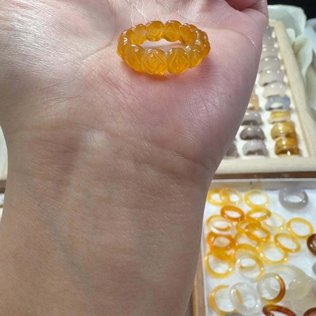 未镶嵌戒指玛瑙/玉髓879港15