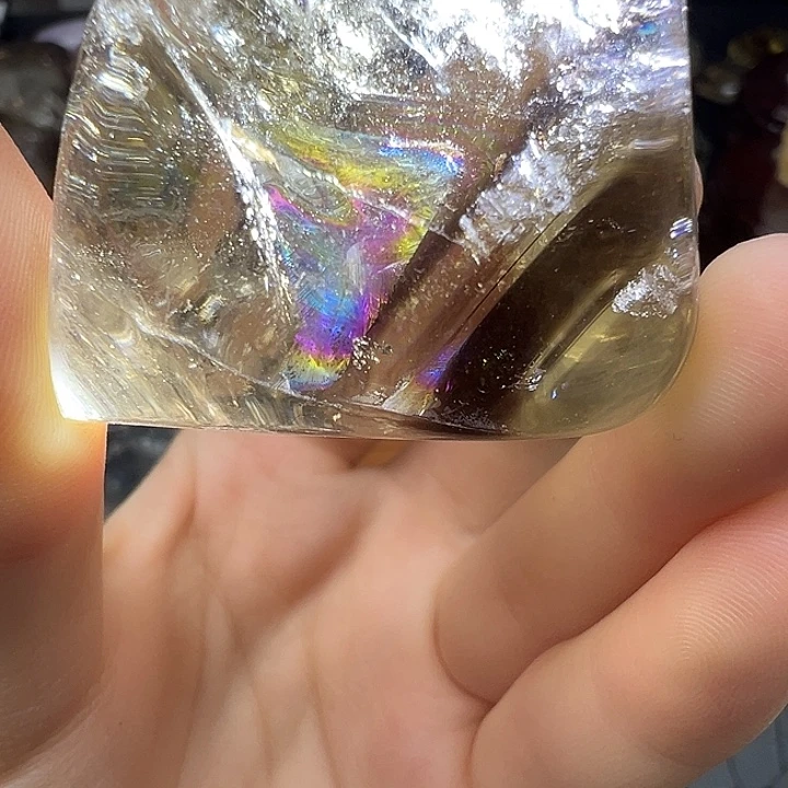 珠宝半成品水晶未镶嵌55水晶