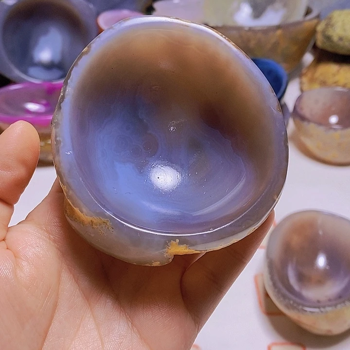 玛瑙/玉髓，未镶嵌青*