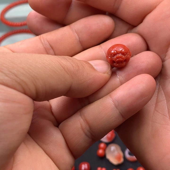 未镶嵌珠子南红玛瑙源***7