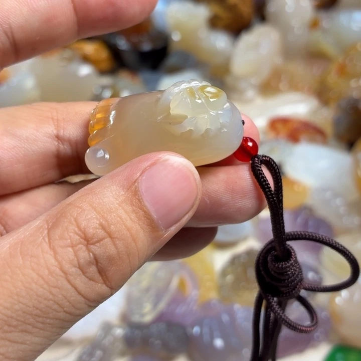 未镶嵌吊坠(不含链)玛瑙/玉髓