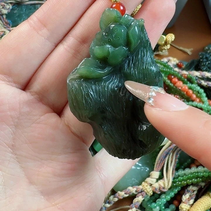 和田玉把件未镶嵌