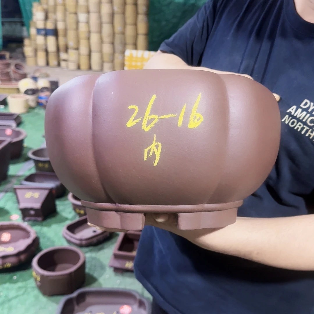 紫砂花盆紫砂花盆