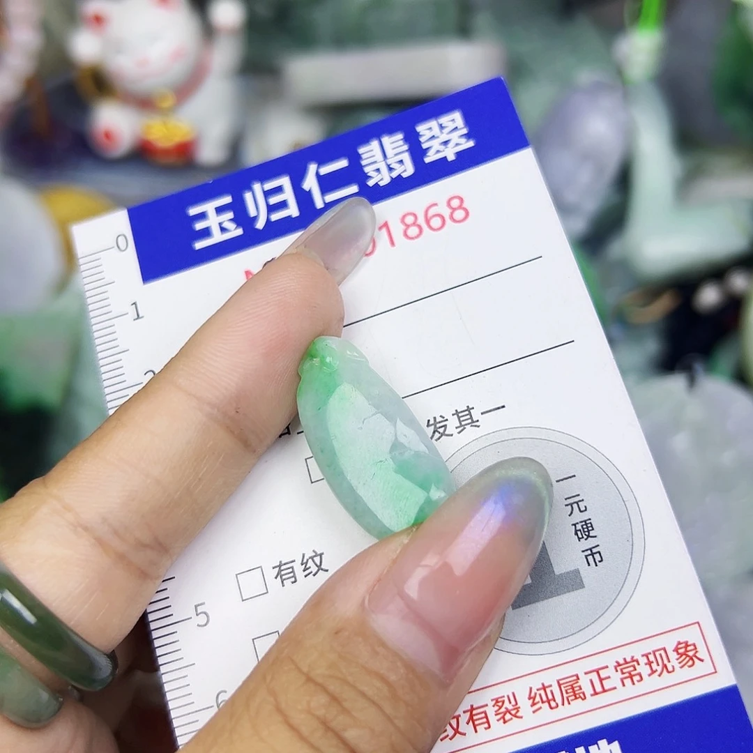 翡翠未镶嵌吊坠(不含链)11