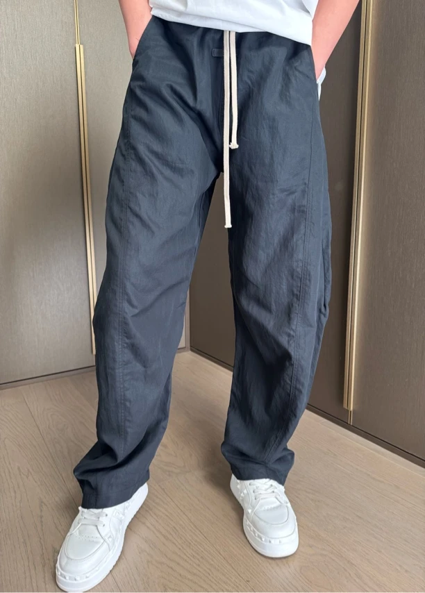 GFF新品薄款潮品夏季中腰休闲宽松长裤