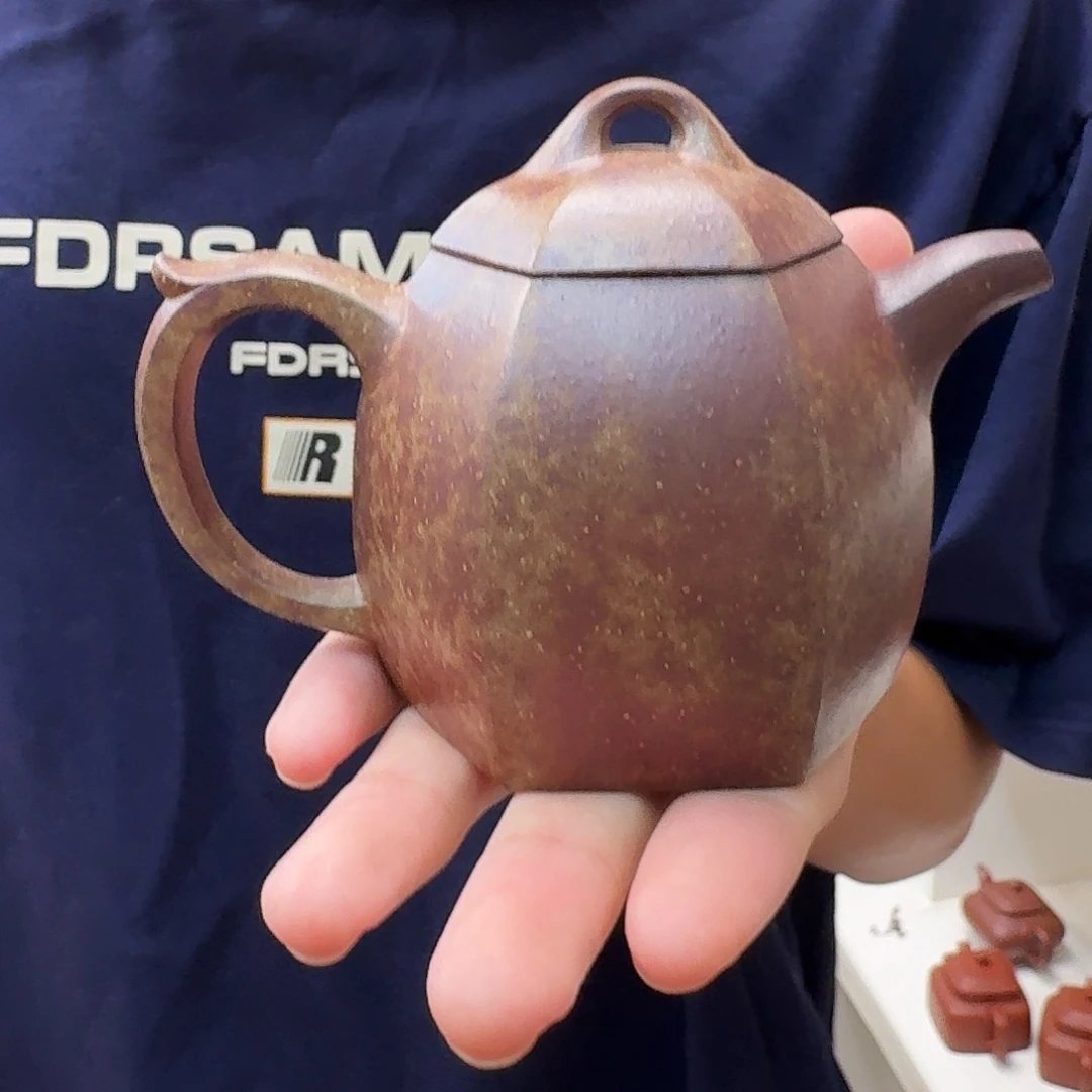 茶壶紫砂六方秦权230cc