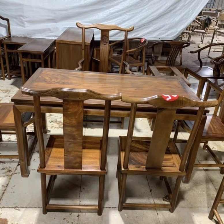 新中式家用实木家具现场专拍链接