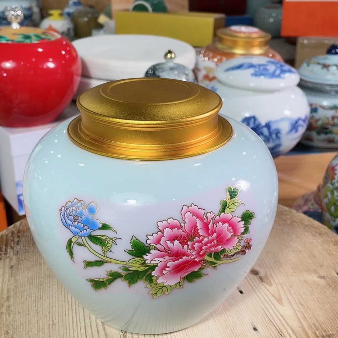 【闪购商品】罐陶瓷茶叶罐密封罐