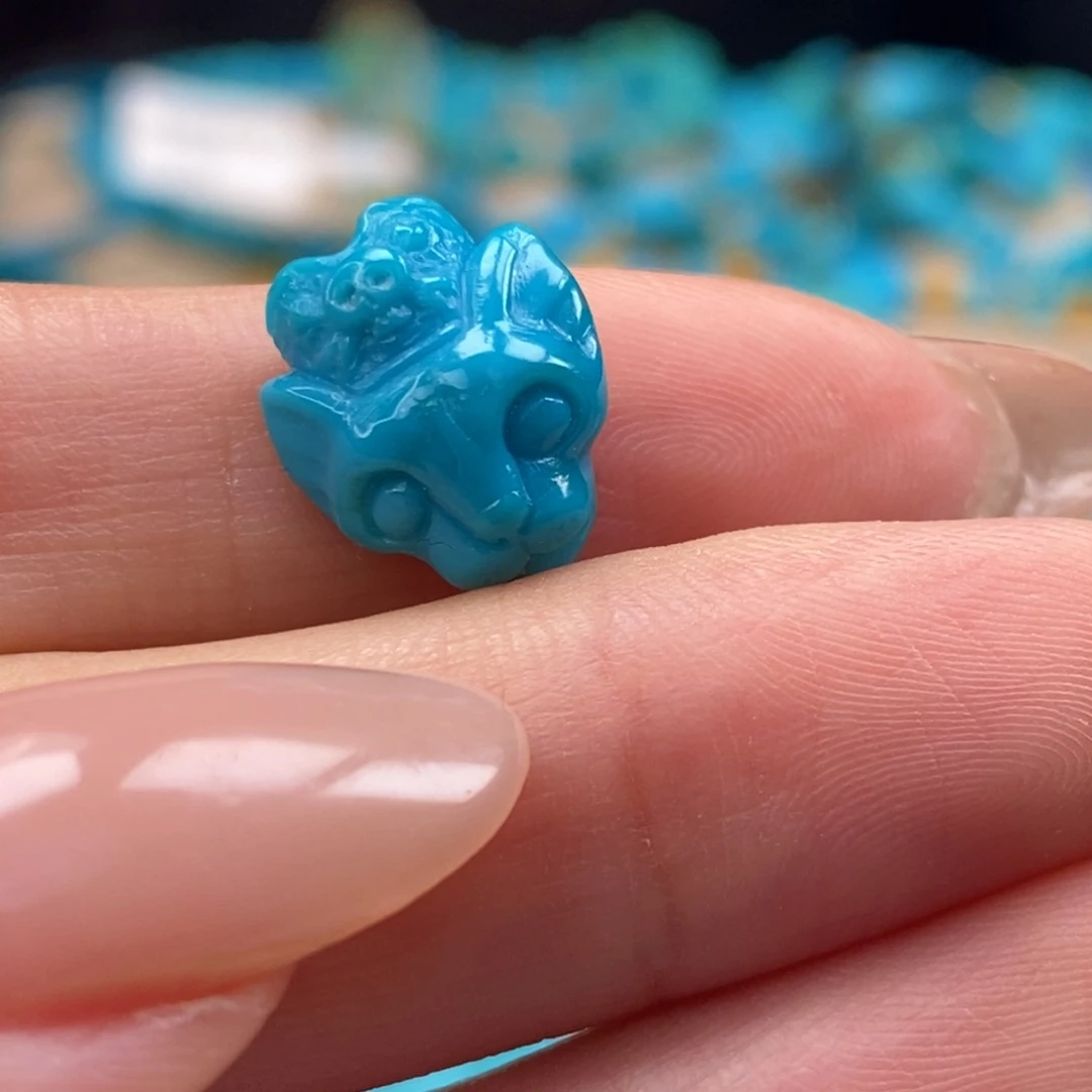 未镶嵌绿松石挂件