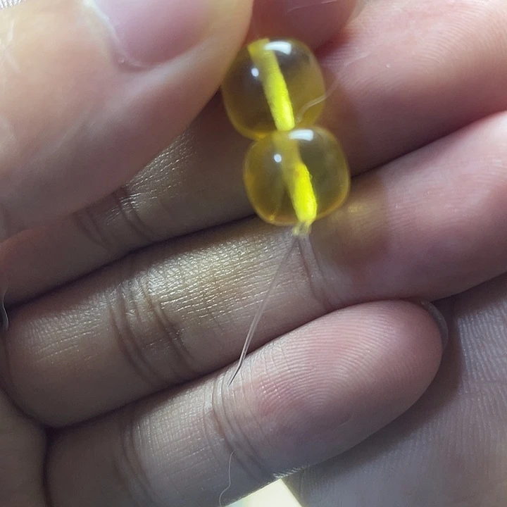 琥珀未镶嵌珠宝奇石9.4mm微瑕不退换