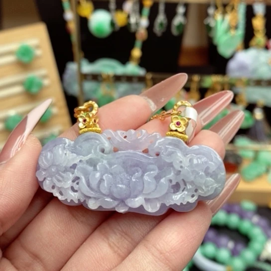 颈饰未镶嵌翡翠翡翠吊坠