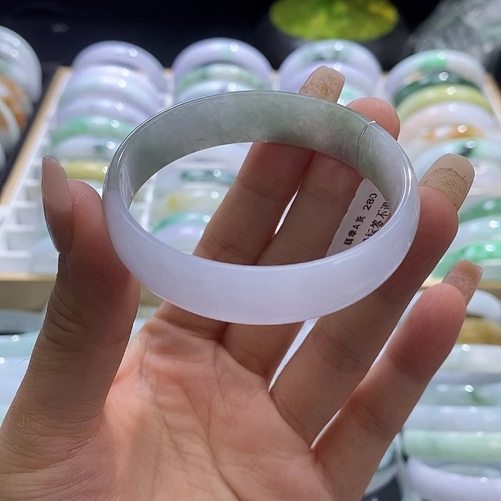 未镶嵌手链翡翠小雅53圈口