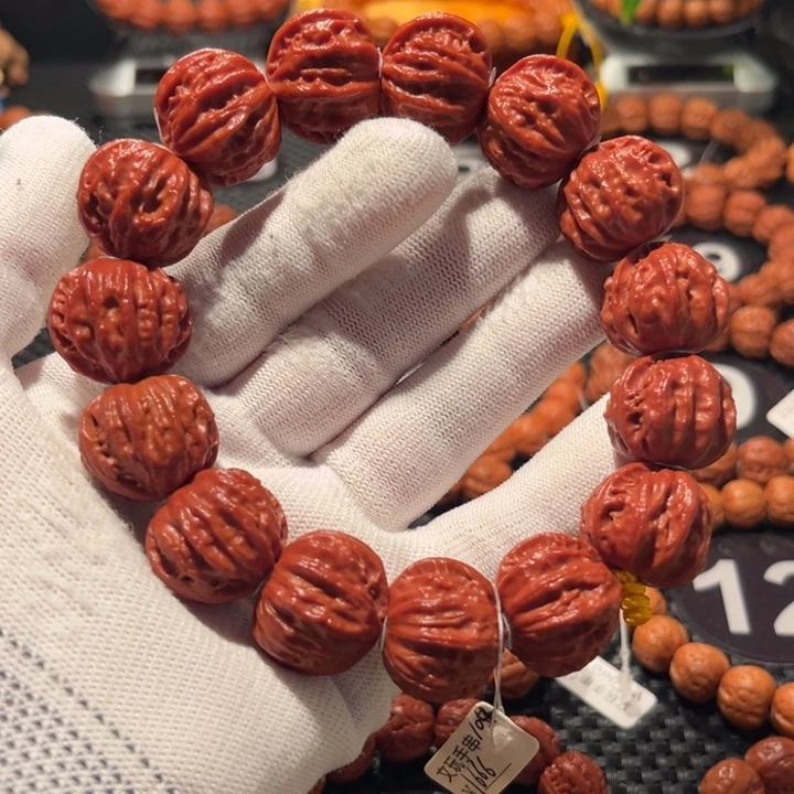 手串文玩核桃樊****烫核桃手串2.3尺寸全品
