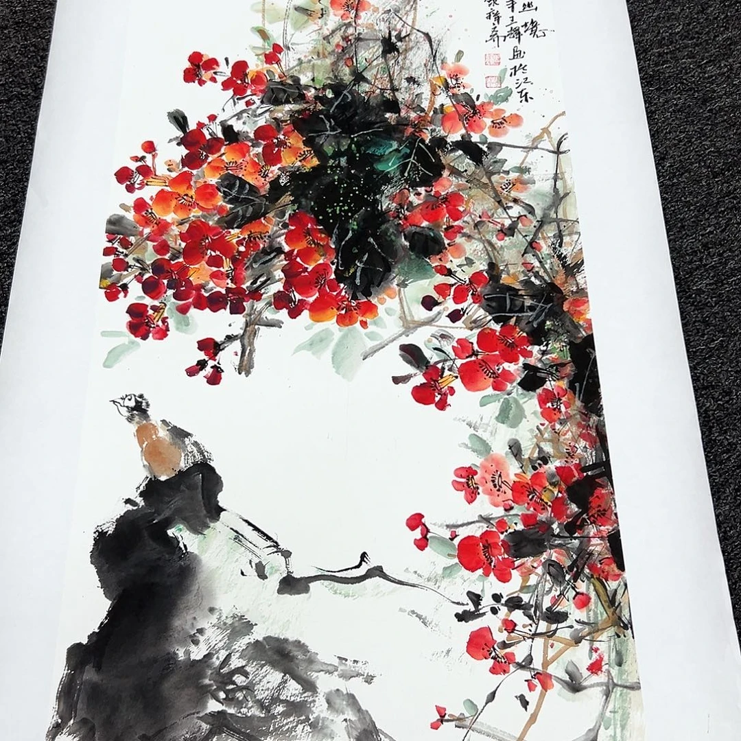 国画王辉2平尺精品