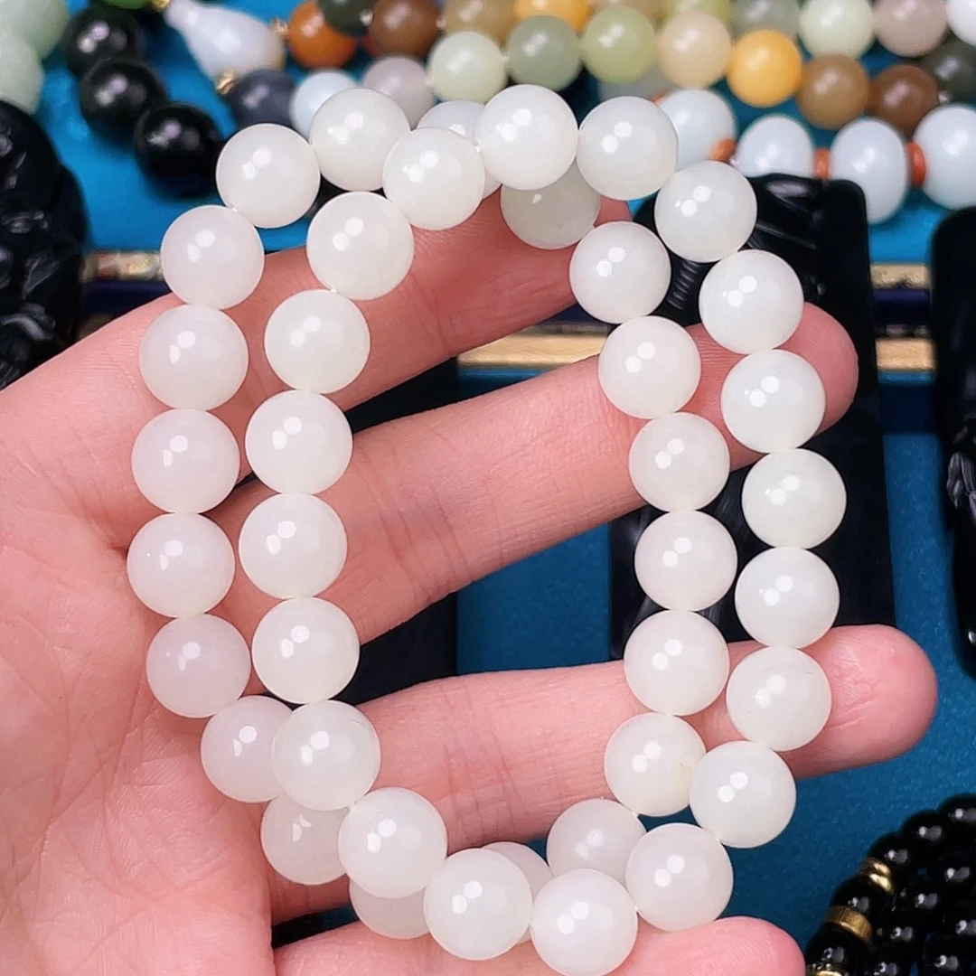 和田玉手链未镶嵌