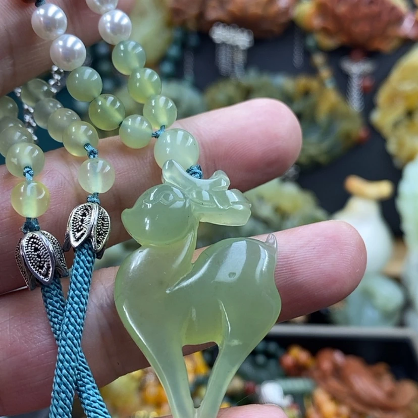 【闪购商品】未镶嵌岫玉吊坠