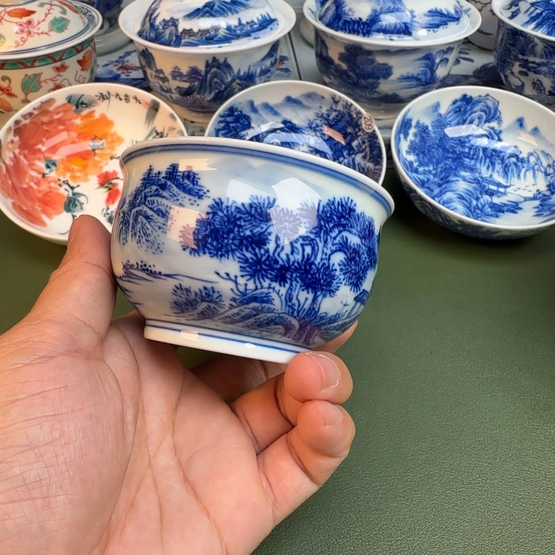 陶纯手工纯手绘茶具286