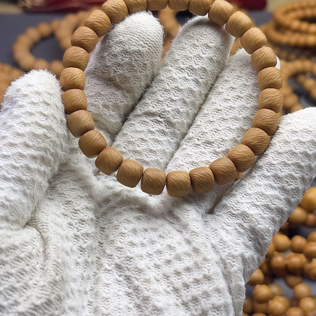 猴头核桃手串8➕微瑕道珠云锦