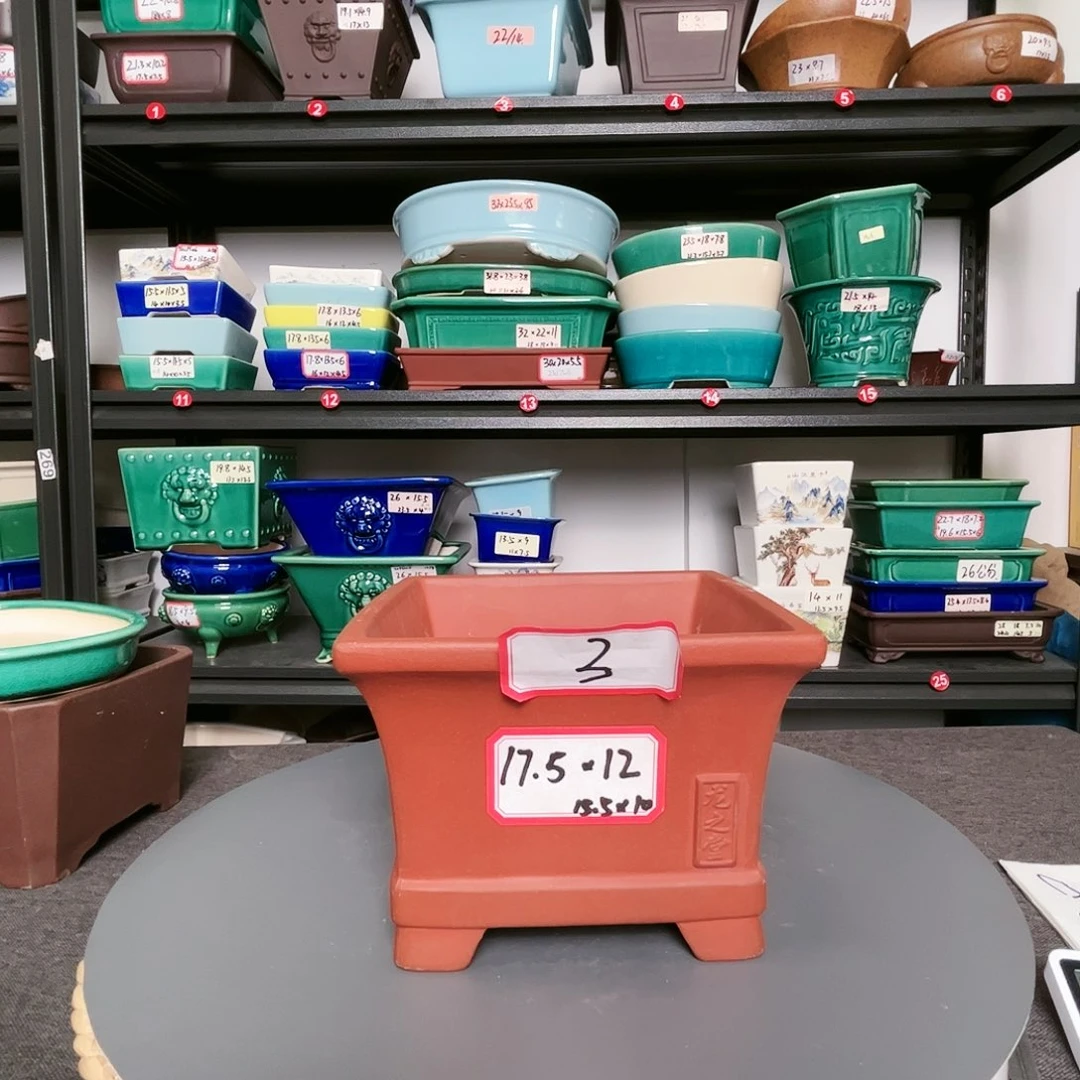 红陶用****8紫砂花盆里面3个紫泥⚠️⚠️