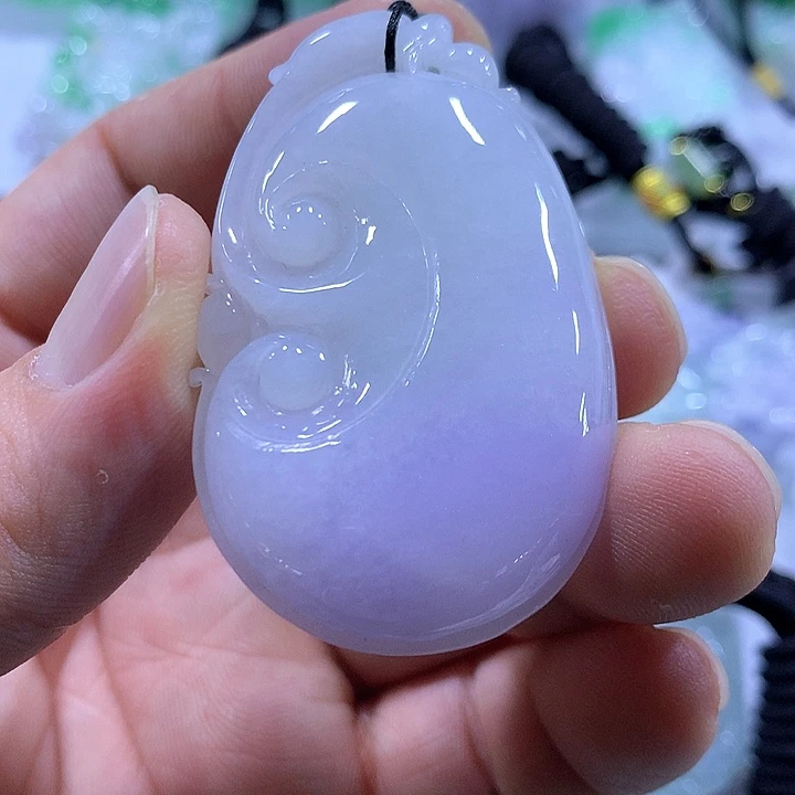 翡翠未镶嵌颈饰天然翡翠A货吊坠