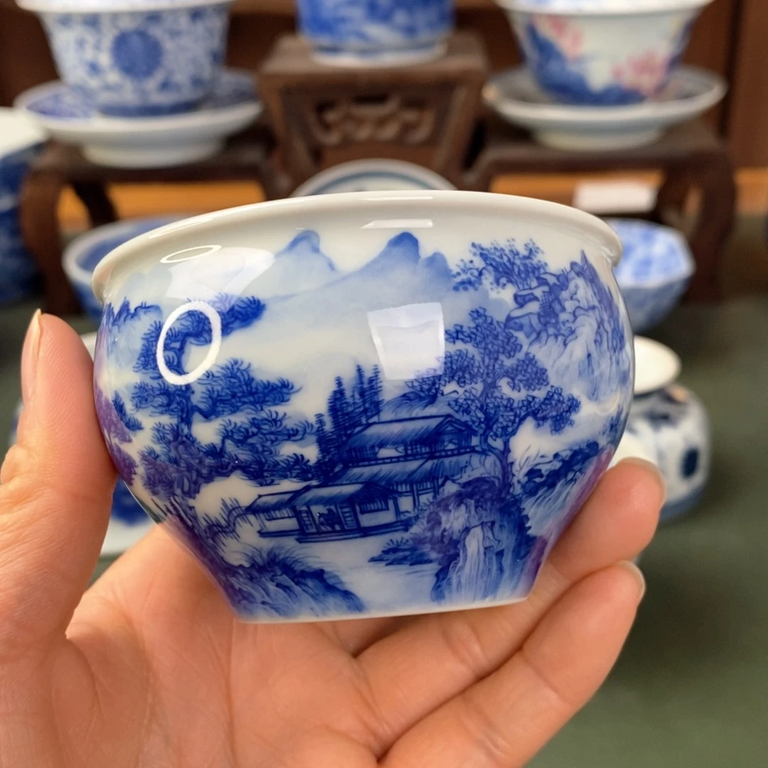 杯景德镇陶瓷手工手绘