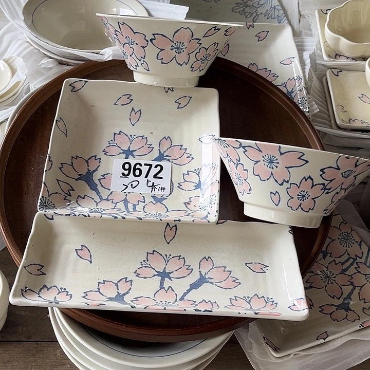 瓷微瑕外贸餐具9572