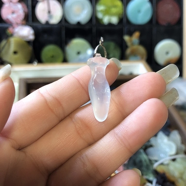 未镶嵌岫玉岫玉挂件