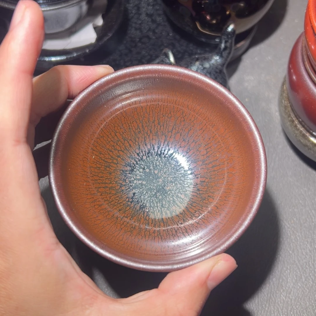 茶盏这个时候才开始发朋友说