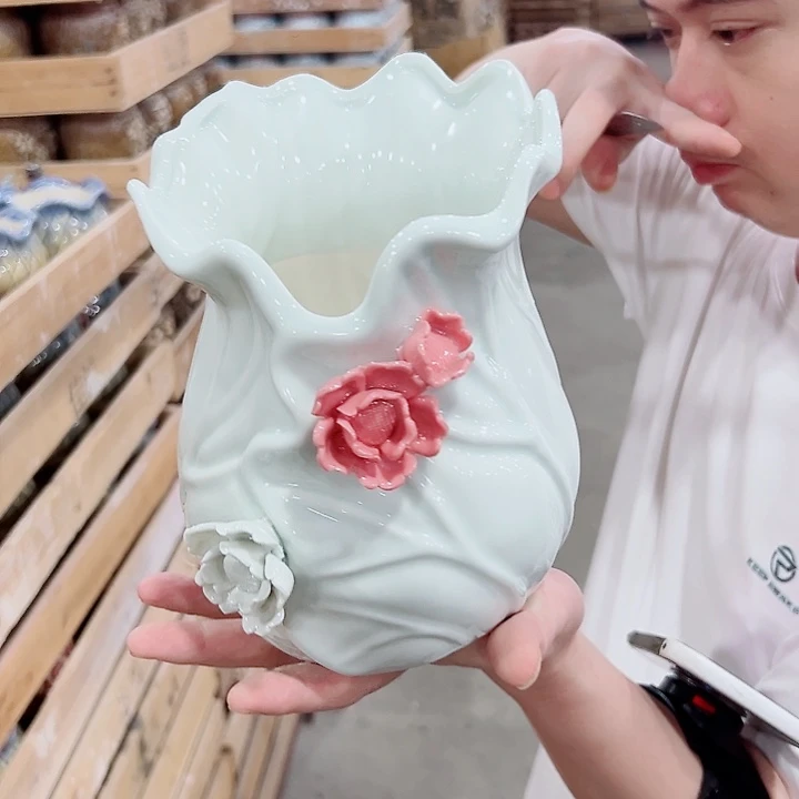 有孔.凑满10元包邮多肉陶瓷花盆！