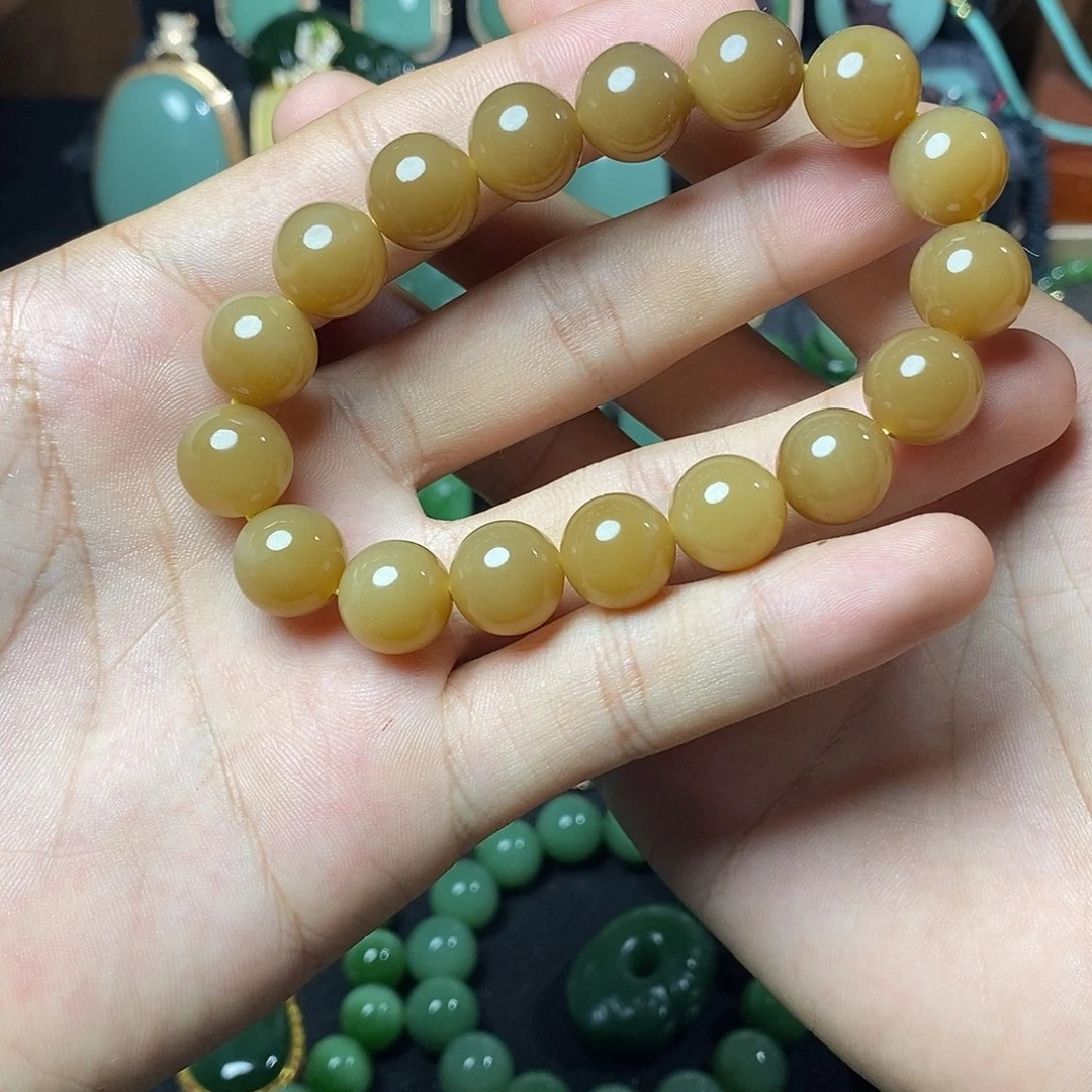 吊坠(不含链)未镶嵌和田玉（糖玉）